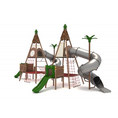 165 M Indian Themed Playgrounds